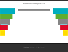 Tablet Screenshot of ebook-search-engine.com